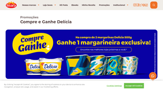 Ganhe 1 Margarineira Com Nova Promoo Delcia, Seara!